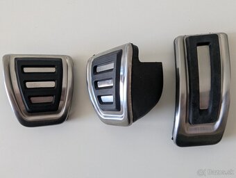 Predám: nerezové nášľapy na pedále Volkswagen group - 2