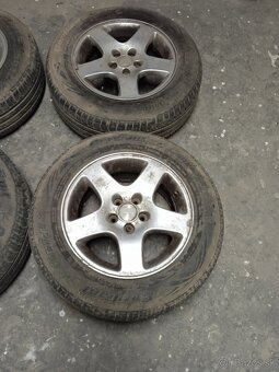 Elektróny 5x100R15+letné pneu. 195/65 R15 - škoda,audi, seat - 2