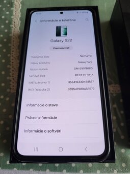 Predám Samsung S22 5G Dual sim - 2