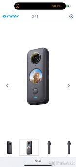 Predam insta360 kameru - 2