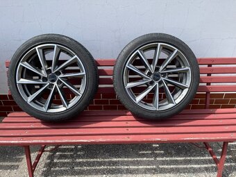 4x letné pneumatiky 225/45 ZR 18 95 W, 4x disky 8x18" - 2