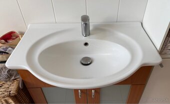 Skrinka s batériou a zrkadlom (bez umývadla) - 2