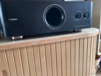 Reciever yamaha + yamaha subwoofer - 2