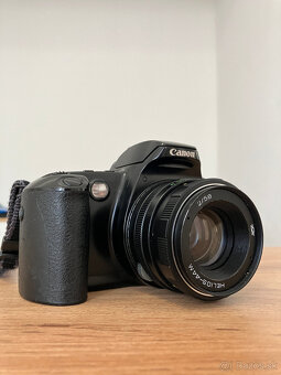 Canon EOS Rebel XS filmový + Helios 44 2/58 - 2