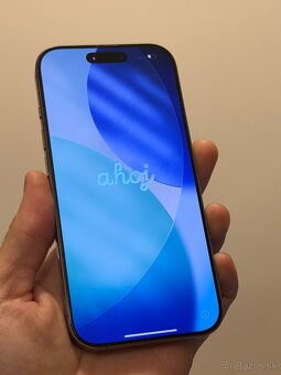 Apple Iphone 16 Pro 128Gb púštny titán, v záruke, bat 99% - 2