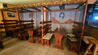 Drevené boxy zo smrekovej špárovky - hnedé - 2