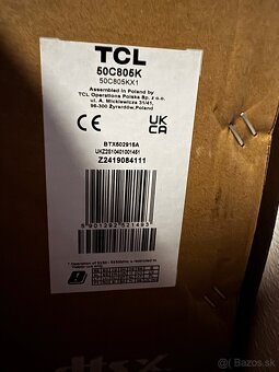 50” TCL C805K 144Hz 4k TV - 2