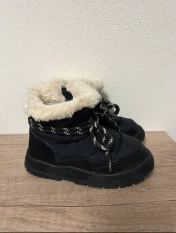 Detské zateplené topánky - 2
