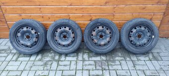 Sada kolies, letné pneumatiky, oceľové disky - 2