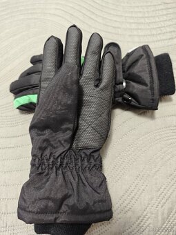 Lyžiarske rukavice chlapčenske - 2