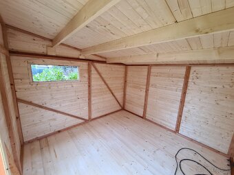 Záhradný drevený domček s terasou ZDARMA DOPRAVA CELA SR - 2