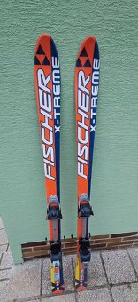 Predám skialpové lyže Fischer X-Treme 160 cm - 2