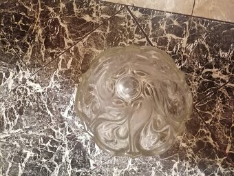 Vaza velka sklo starožitné - 2