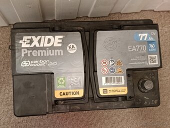 Akumulátor Exide Premium EA770 - 2