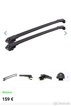 Strešný box Thule s lištami - 2