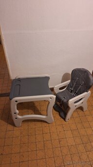 Detská sedačka a stolík 3v1 - 2