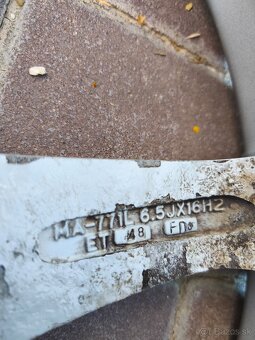 Predám hliníkové disky. - 2