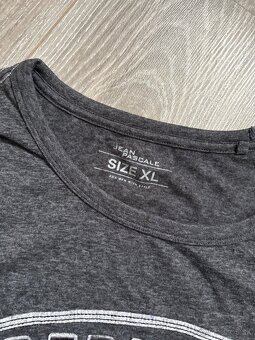 Šedé pánske tričko - 2