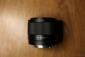 Viltrox 40mm f/2.5 FE – na Sony E - 2