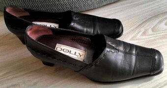 Čierne lodičky DOLLY Torino, v.39 - 2