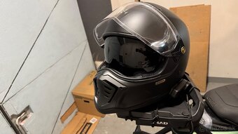 Integrálna moto prilba Scorpion EXO-HX1 Solid čierna matná - 2