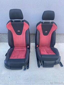 FR športové sedadlá sedačky Seat Leon 2 II 2004-2012 ohrev - 2