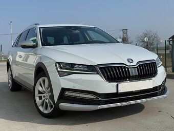 Škoda Superb Combi 2.0 TDI SCR Scout 4x4 dsg,140KW,A7..Kup.v - 2