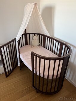 stokke postielka sleepi a prebalovaci pult - 2