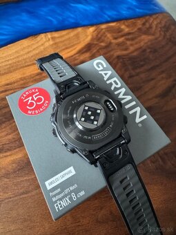 Predám smart hodinky Garmin Fenix 8 Sapphire 47mm - ako nové - 2