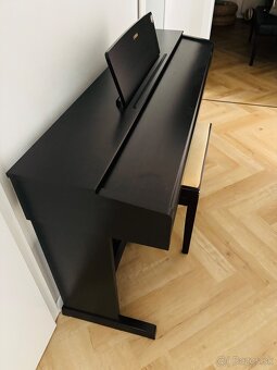 Yamaha digitálne piano tmavé rosewood, model YDP-143 - 2