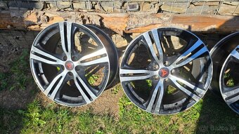 Predám 18" hliníkové disky originál ATZ 5x100, 8J ET35 - 2