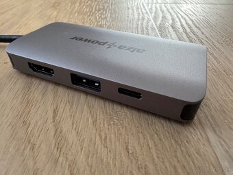 AlzaPower Metal USB‑C Dock Station 4v1 - 2
