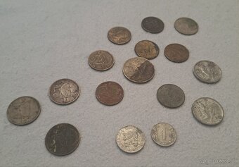 Mince lot. ČSSR, ČSFR, haliere, koruny... - 2