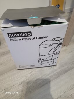 Nosič nuvolino active hipseat carrier 3v 1 - 2