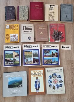 Knihy o Slovensku, Slovákoch, histórii, kultúre a iné 3/4 - 2