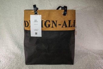 Dámská kabelka Sára - z Kraft Texu (prateľného papiera) - 2