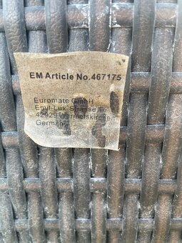 Záhradná sprcha ratanová - 2