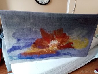 Art profil – olejomaľba - 2