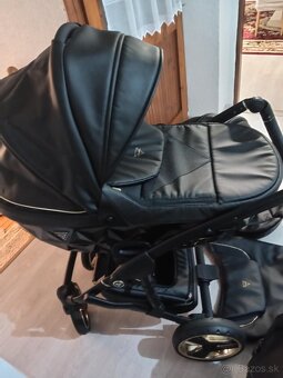 Kočík Junama S Class čierno zlatý - 2