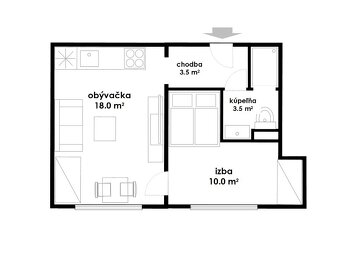 ✅ ZREKONŠTRUOVANÝ 2+KK PRIAMO V CENTRE - 2