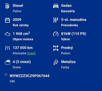 Predám VW Passat - 2