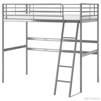 Ikea Svarta kovova postel - 2