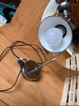 Lampa na stôl kovová, používaná - 2