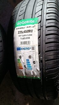 225/45 R17 kolesá (letné pneumatiky + disky) 5x112 mm - 2