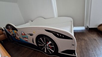 Detská posteľ auto labková patrola paw patrol - 2