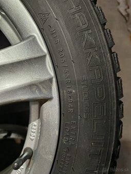 205/55 r16 94R Zimné pneumatiky NOKIAN s diskami komplet - 2