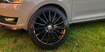R17 Škoda Torino orig. Disky, 5x100 + zimné pneu 215/40R17 - 2