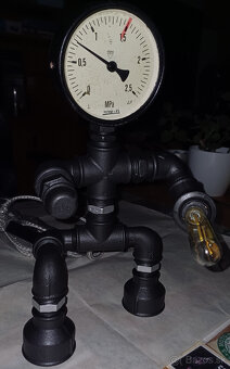 Ninja lampa 2 - industrial art - 2