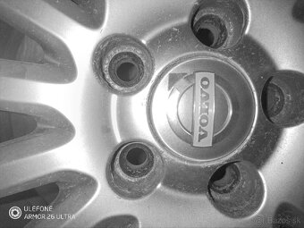 Volvo org. disky 5x108, 225/50 r17 zimné Dunlop - 2