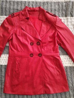 Dámske kožené sako z ekokože č. 44 - 2